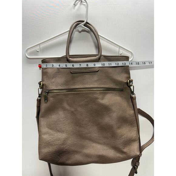 Sasha + Sofi Convertible Tote Bag Crossbody Handbag - Picture 12 of 12